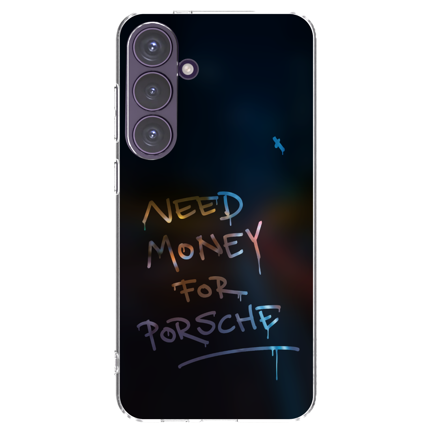 Picasee Samsung Galaxy S24+ S926B 5G Hülle - Transparentes Silikon - Neon Nights