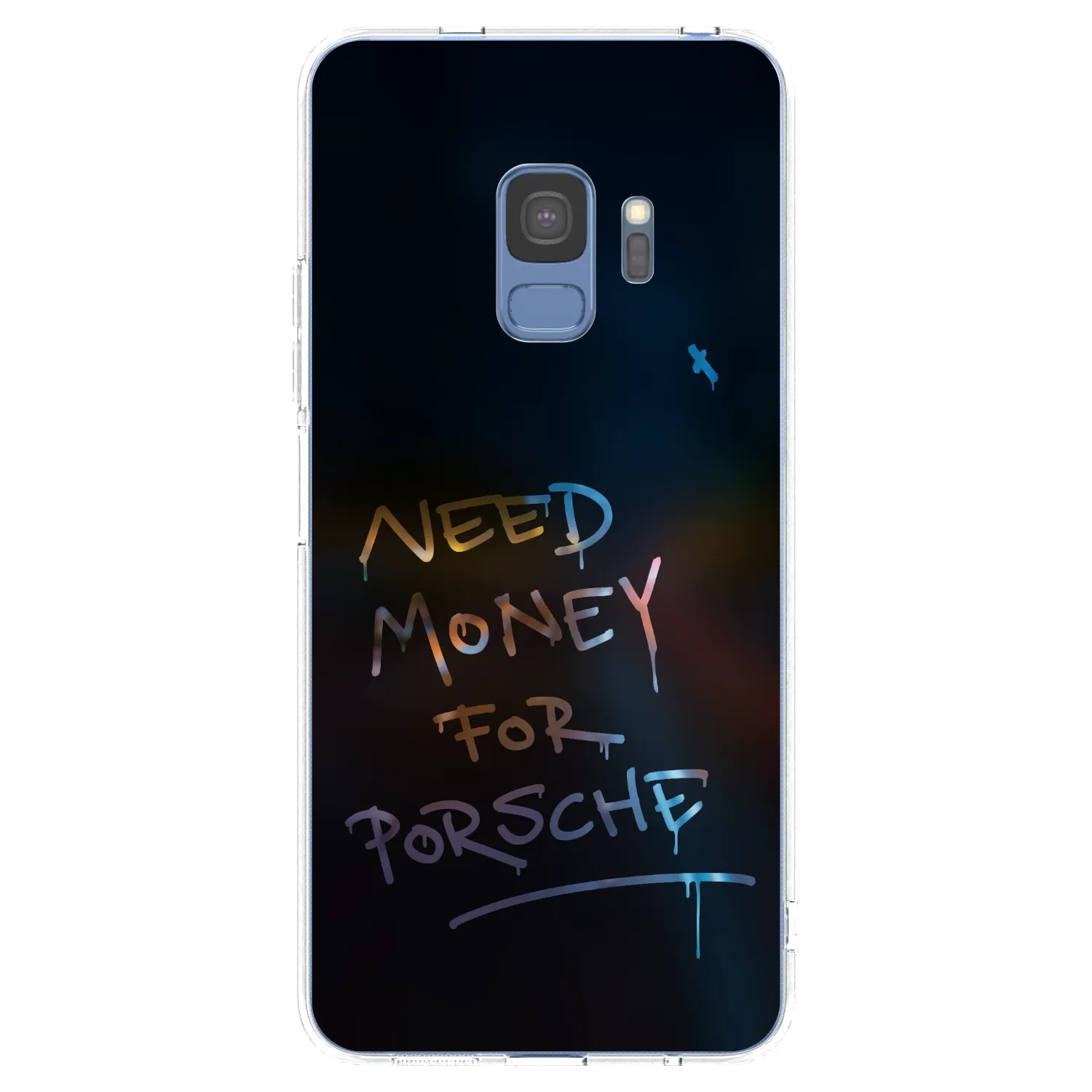 Picasee Samsung Galaxy S9 G960F Hülle - Transparentes Silikon - Neon Nights
