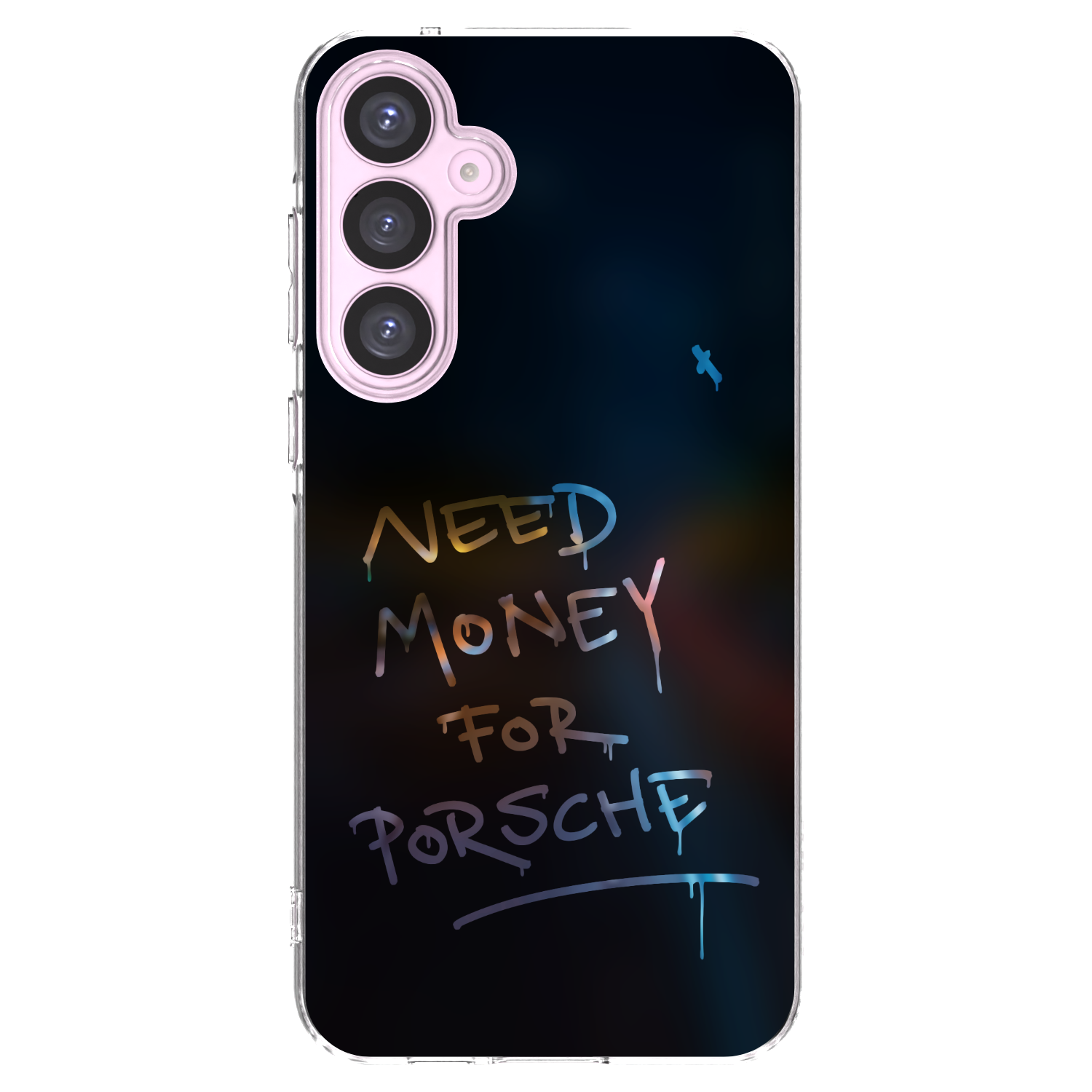 Picasee Samsung Galaxy A55 5G A556B Hülle - Transparentes Silikon - Neon Nights