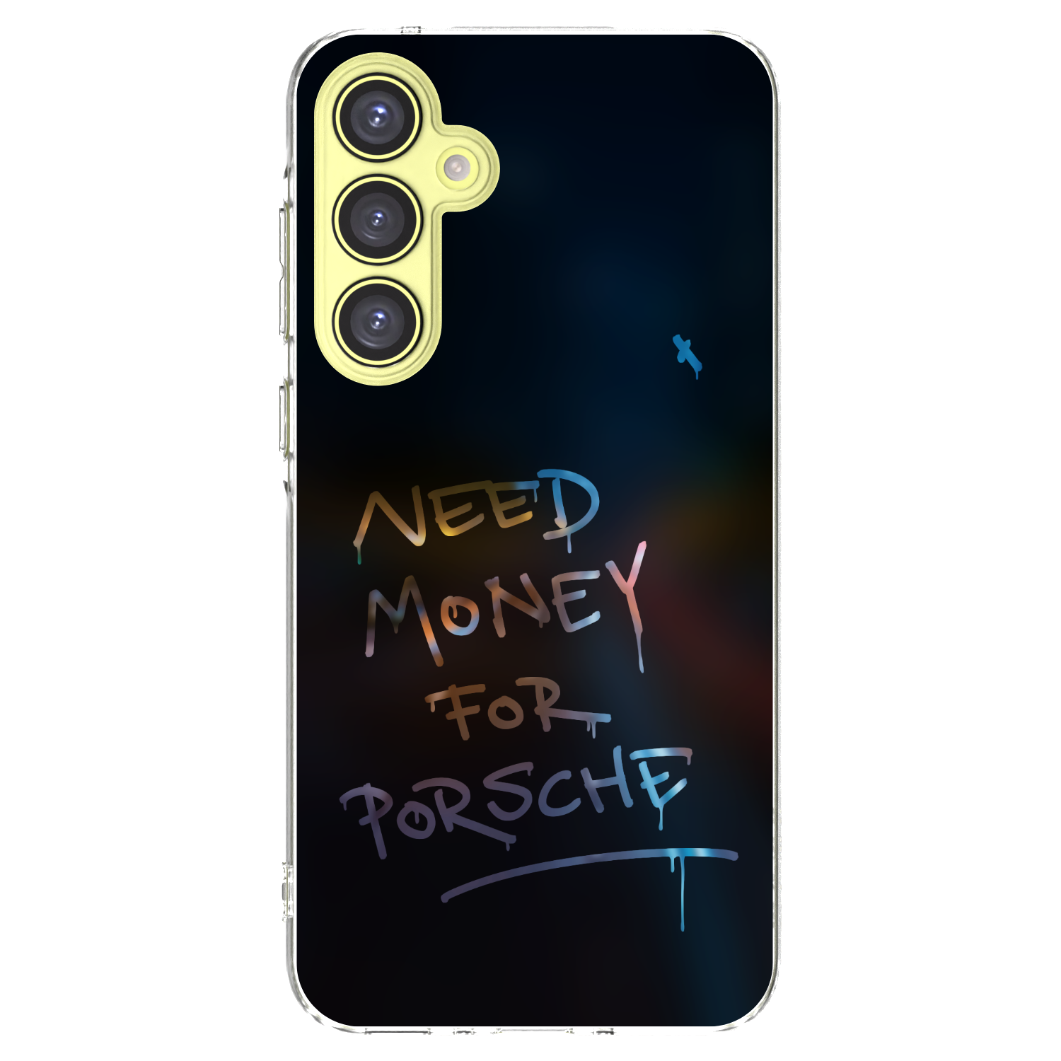 Picasee Samsung Galaxy A35 5G A356B Hülle - Transparentes Silikon - Neon Nights
