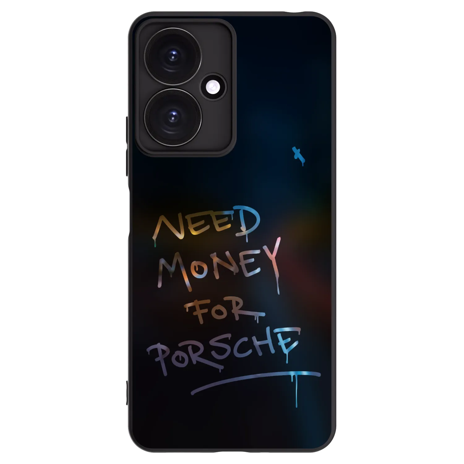 Picasee Xiaomi Redmi 13C 5G Hülle - Schwarzes Silikon - Neon Nights