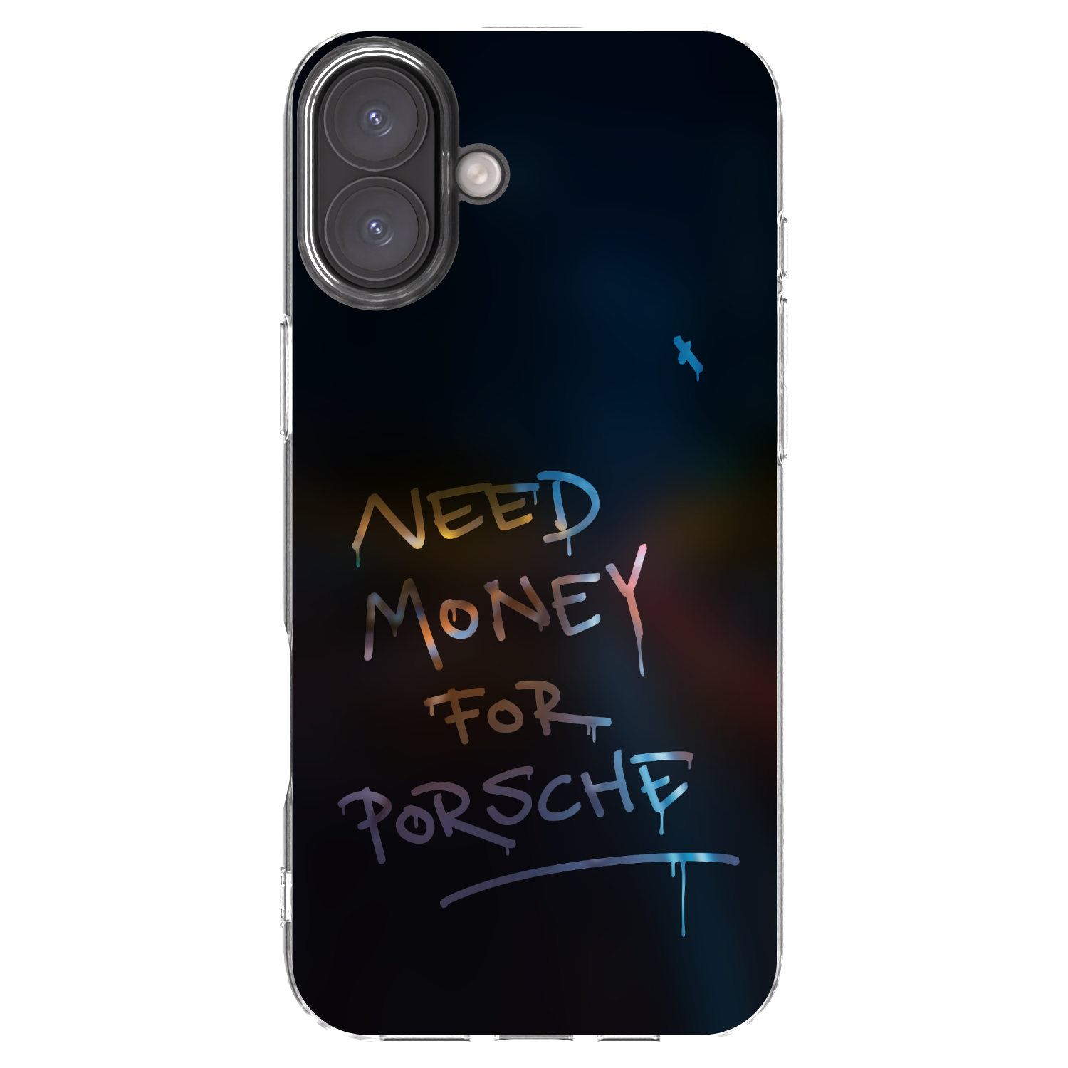 Picasee Apple iPhone 16 Plus Hülle - Transparentes Silikon - Neon Nights