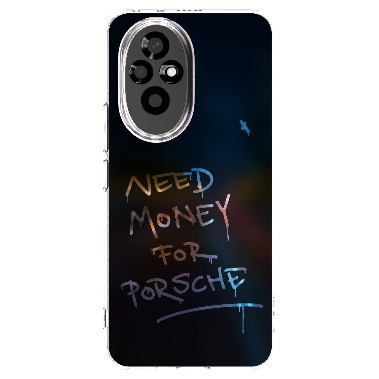 Picasee Honor 200 Pro 5G Hülle - Transparentes Silikon - Neon Nights