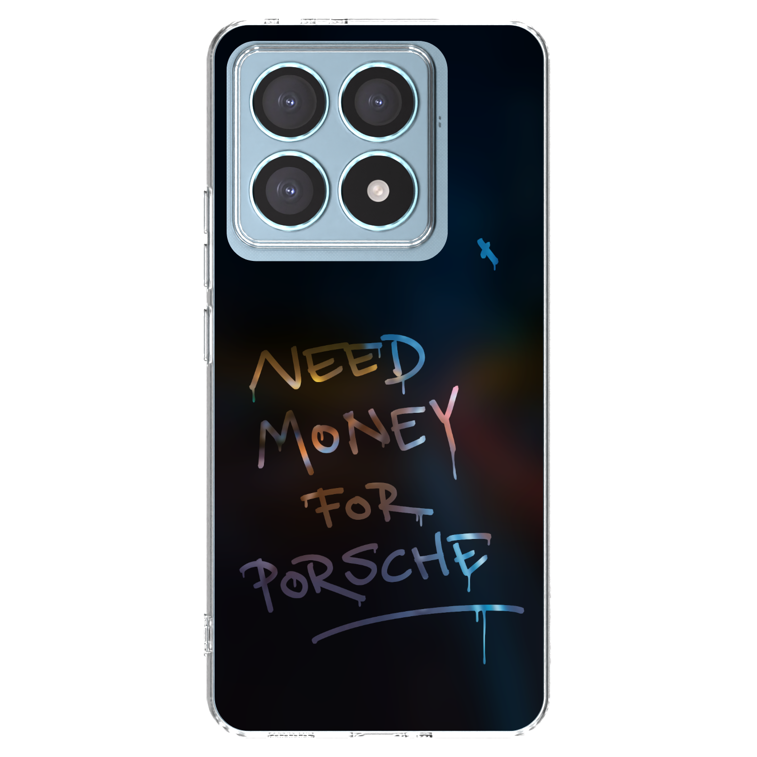 Picasee Xiaomi 14T Pro Hülle - Transparentes Silikon - Neon Nights