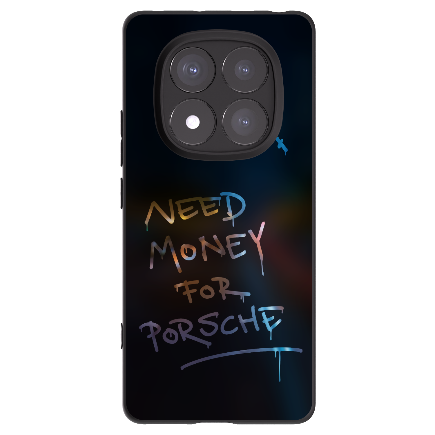 Picasee Xiaomi Redmi Note 14 Pro+ 5G Hülle - Schwarzes Silikon - Neon Nights