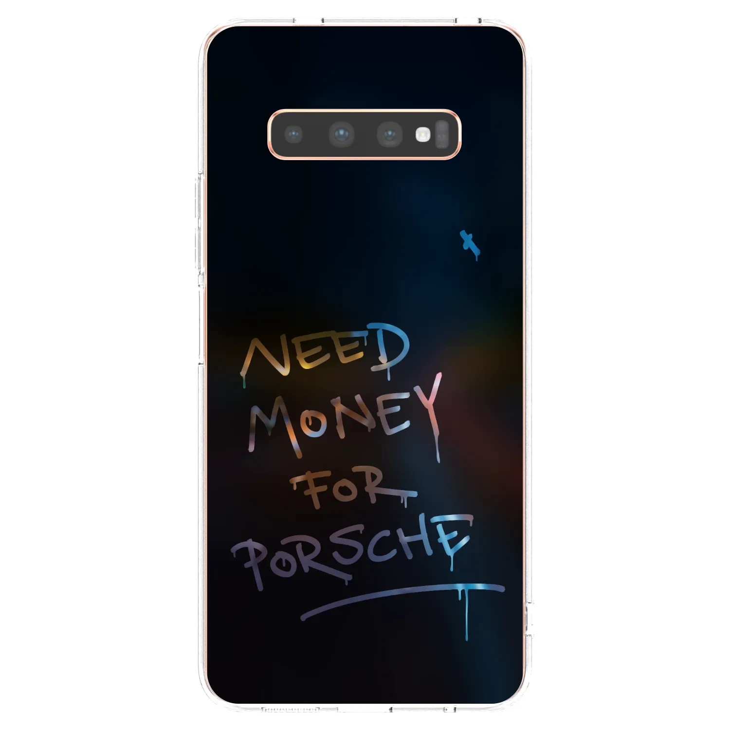 Picasee Samsung Galaxy S10 Plus G975 Hülle - Transparentes Silikon - Neon Nights