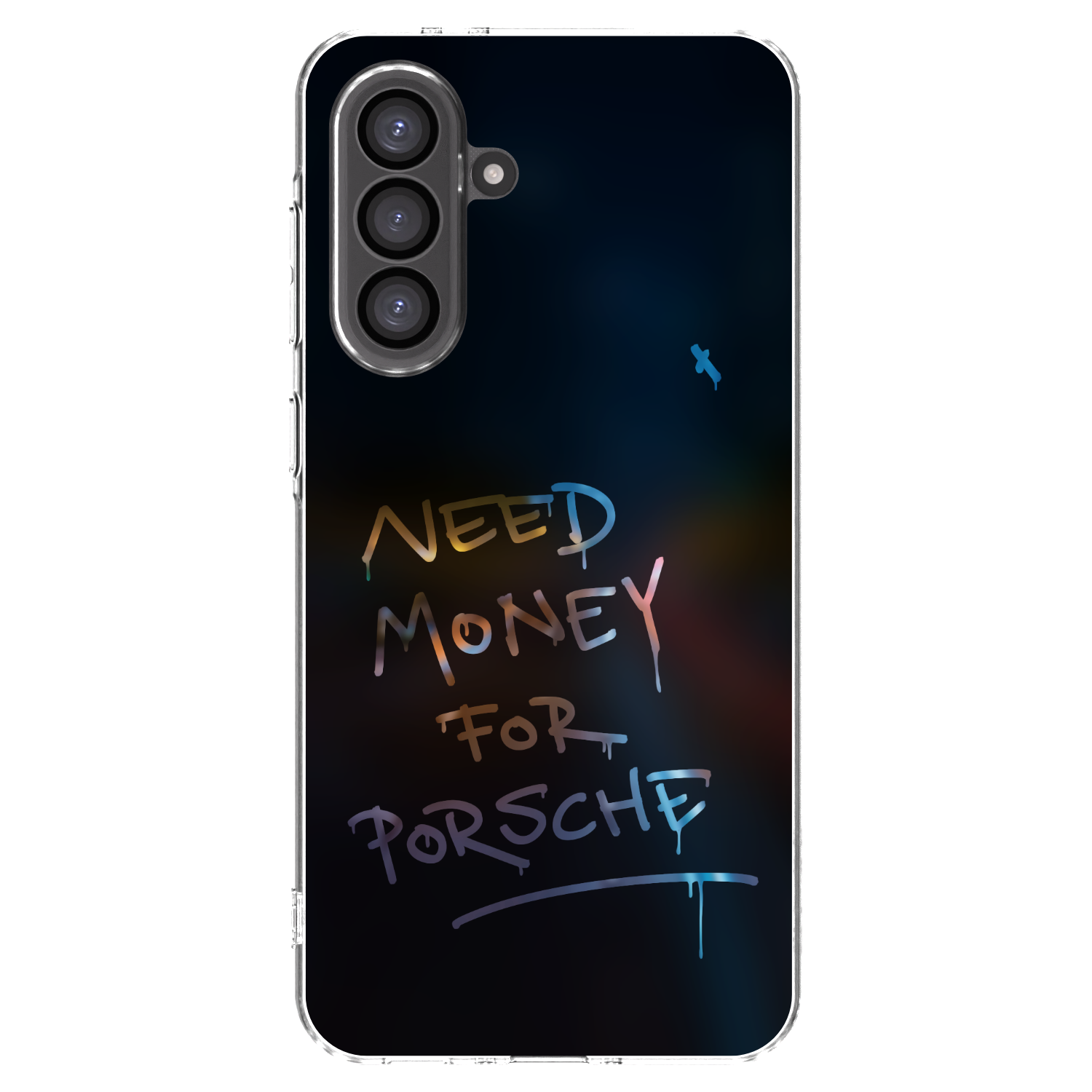 Picasee Samsung Galaxy A36 5G Hülle - Transparentes Silikon - Neon Nights