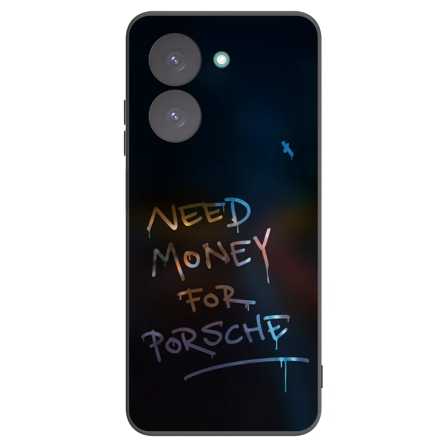 Picasee Xiaomi Redmi A5 Hülle - Schwarzes Silikon - Neon Nights