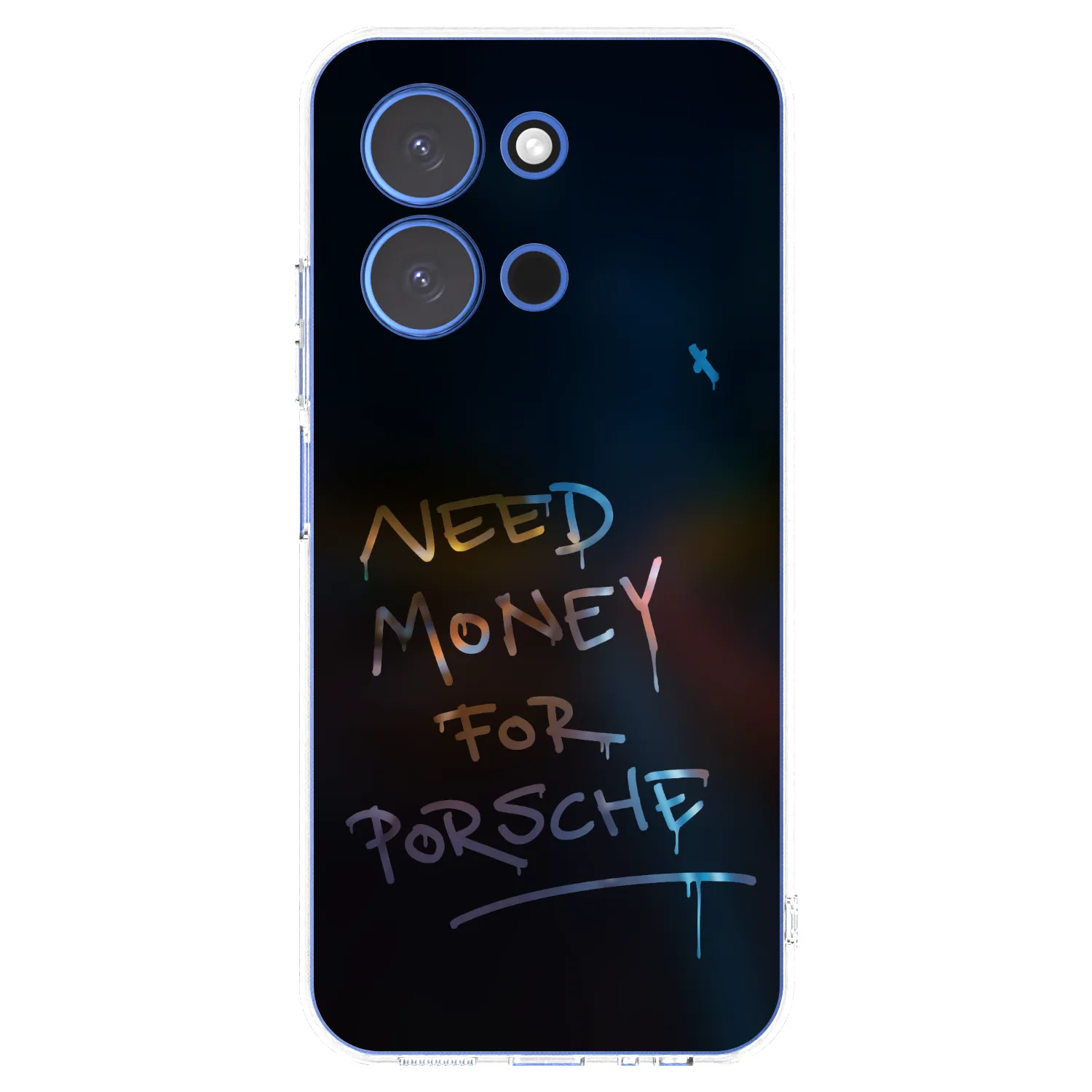 Picasee Xiaomi Redmi 15C 4G Hülle - Transparentes Silikon - Neon Nights