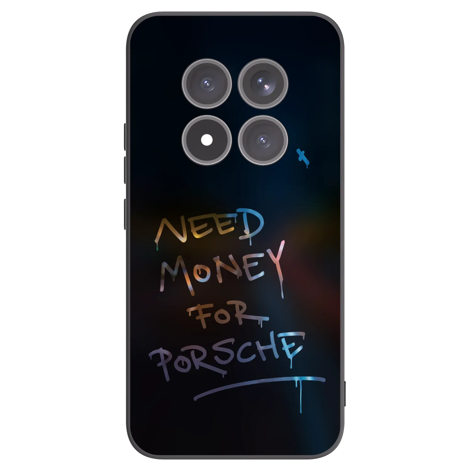 Picasee Xiaomi Redmi Note 15 Pro+ Hülle - Schwarzes Silikon - Neon Nights