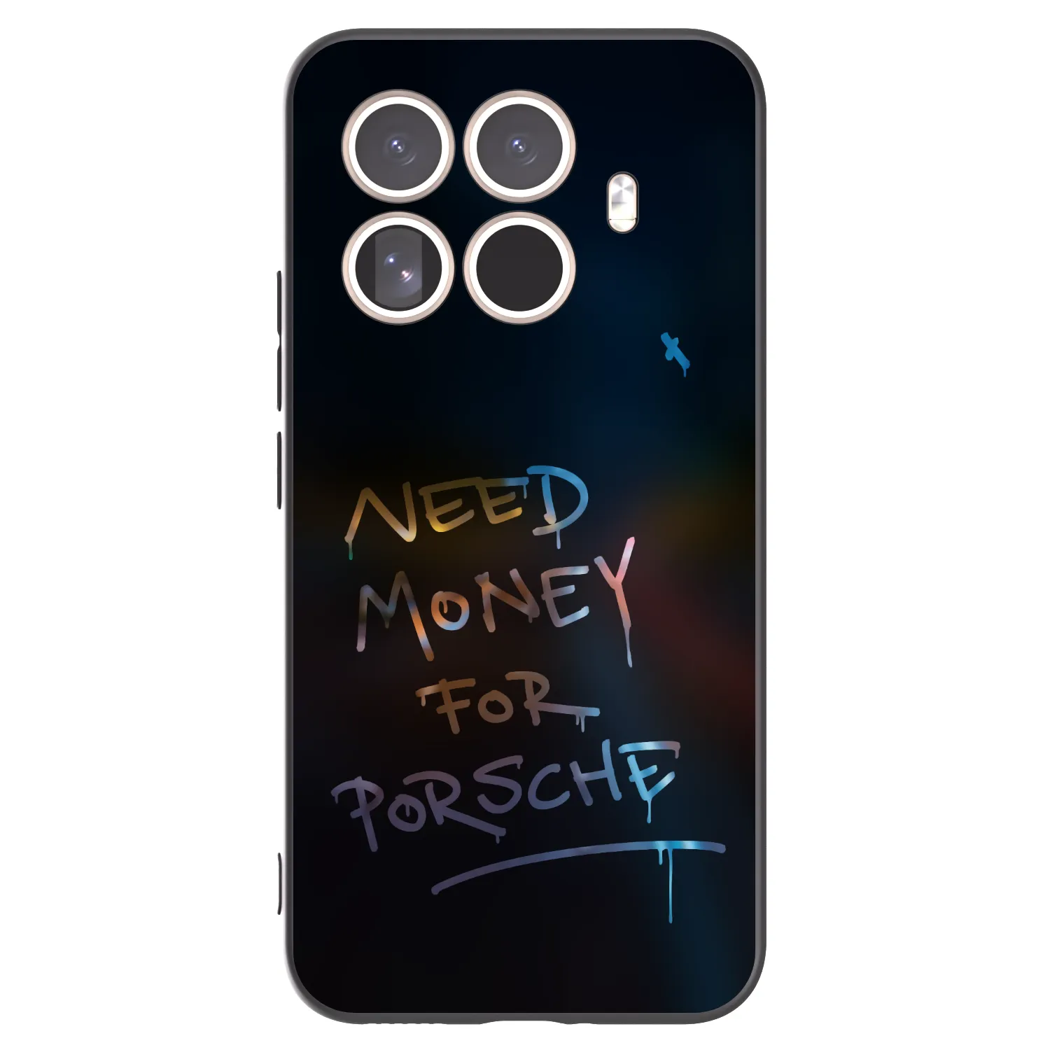 Picasee Xiaomi 15T Pro Hülle - Schwarzes Silikon - Neon Nights