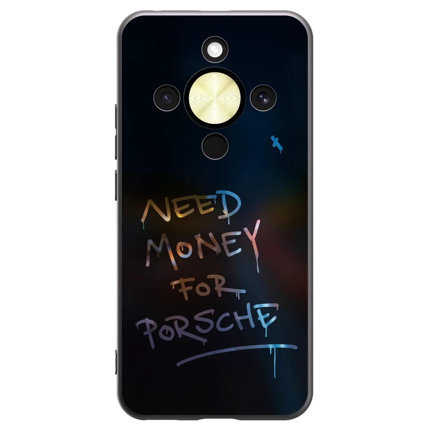 Picasee Honor Magic8 Lite 5G Hülle - Schwarzes Silikon - Neon Nights