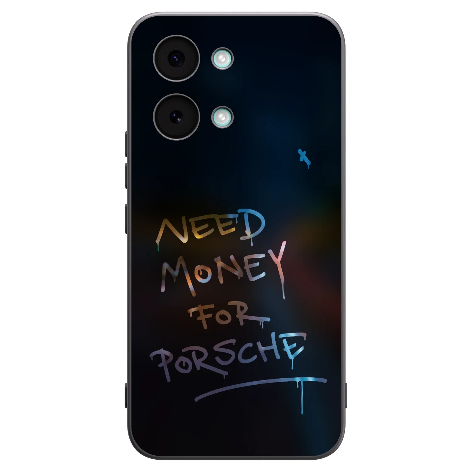 Picasee Xiaomi Poco X8 Pro Max Hülle - Schwarzes Silikon - Neon Nights