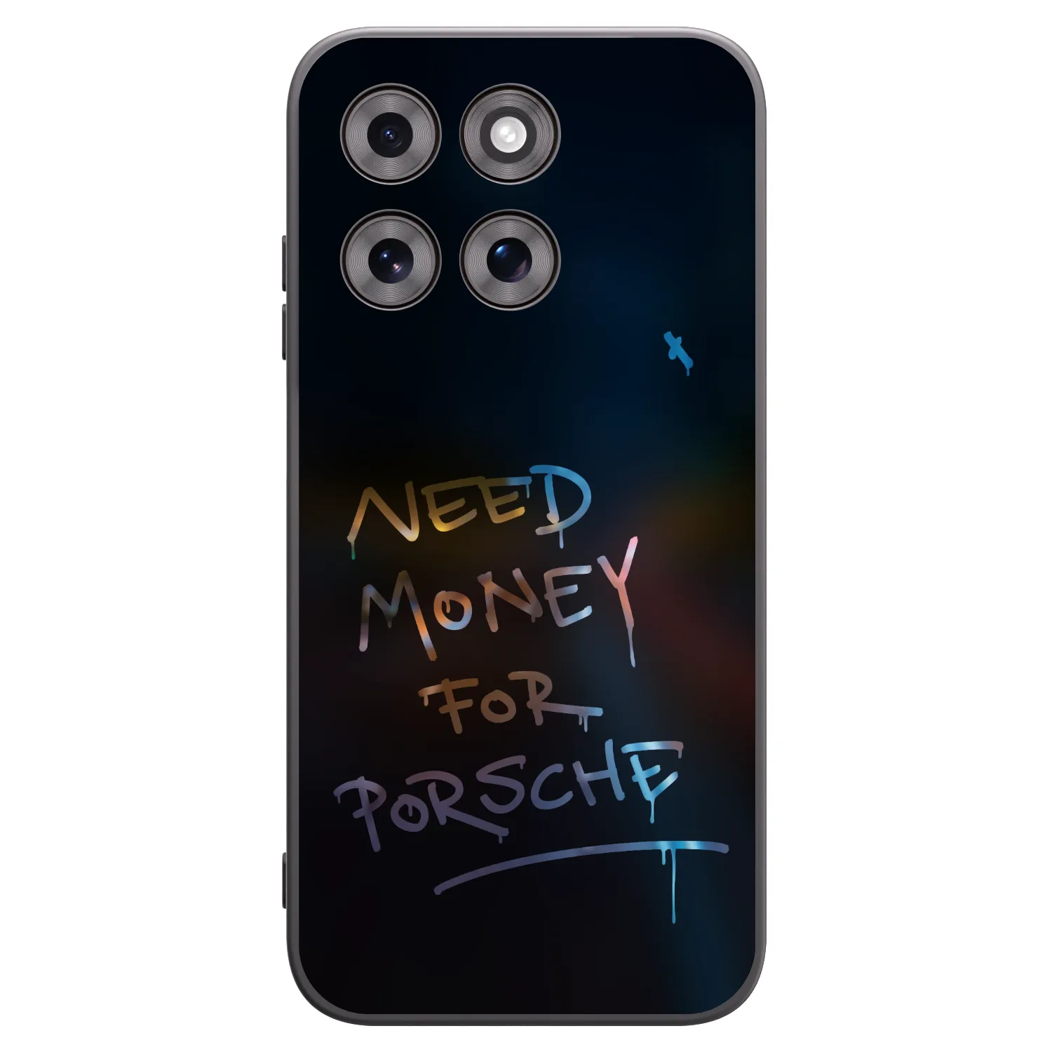 Picasee Motorola Moto G77 Hülle - Schwarzes Silikon - Neon Nights