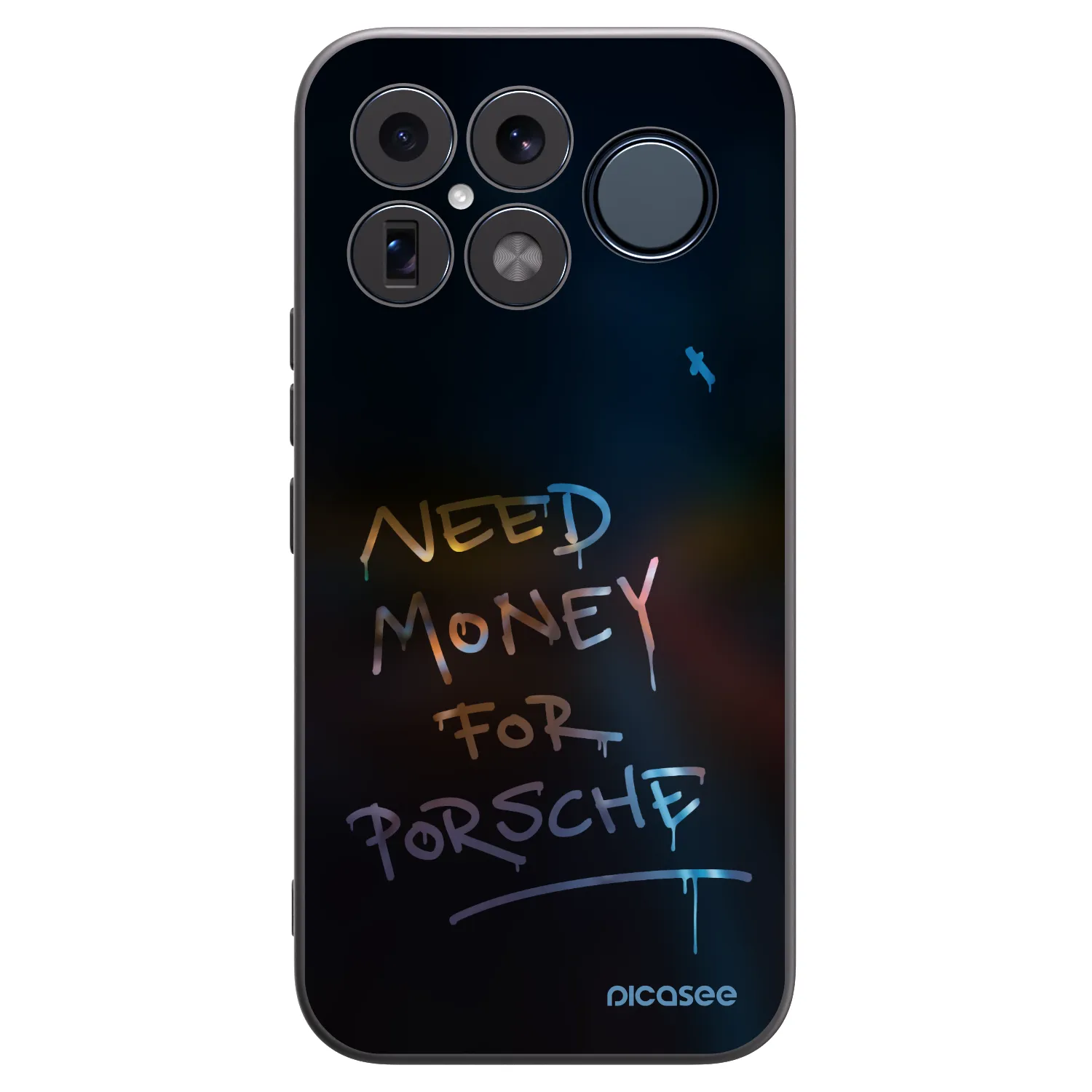 Picasee Xiaomi Poco F8 Ultra Hülle - Schwarzes Silikon - Neon Nights