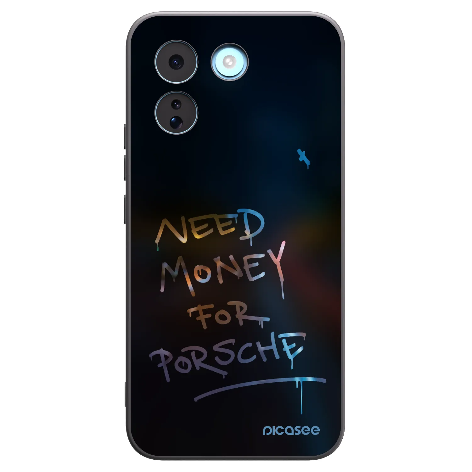Picasee Xiaomi Redmi Note 17 Pro MAX 5G Hülle - Schwarzes Silikon - Neon Nights