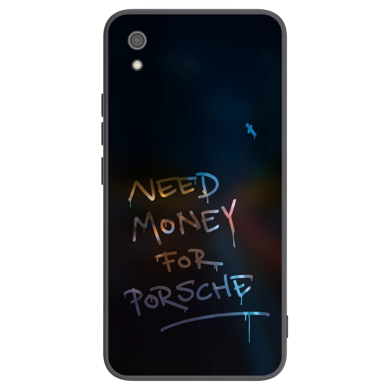 Picasee Xiaomi Redmi 7A Hülle - Schwarzes Silikon - Neon Nights