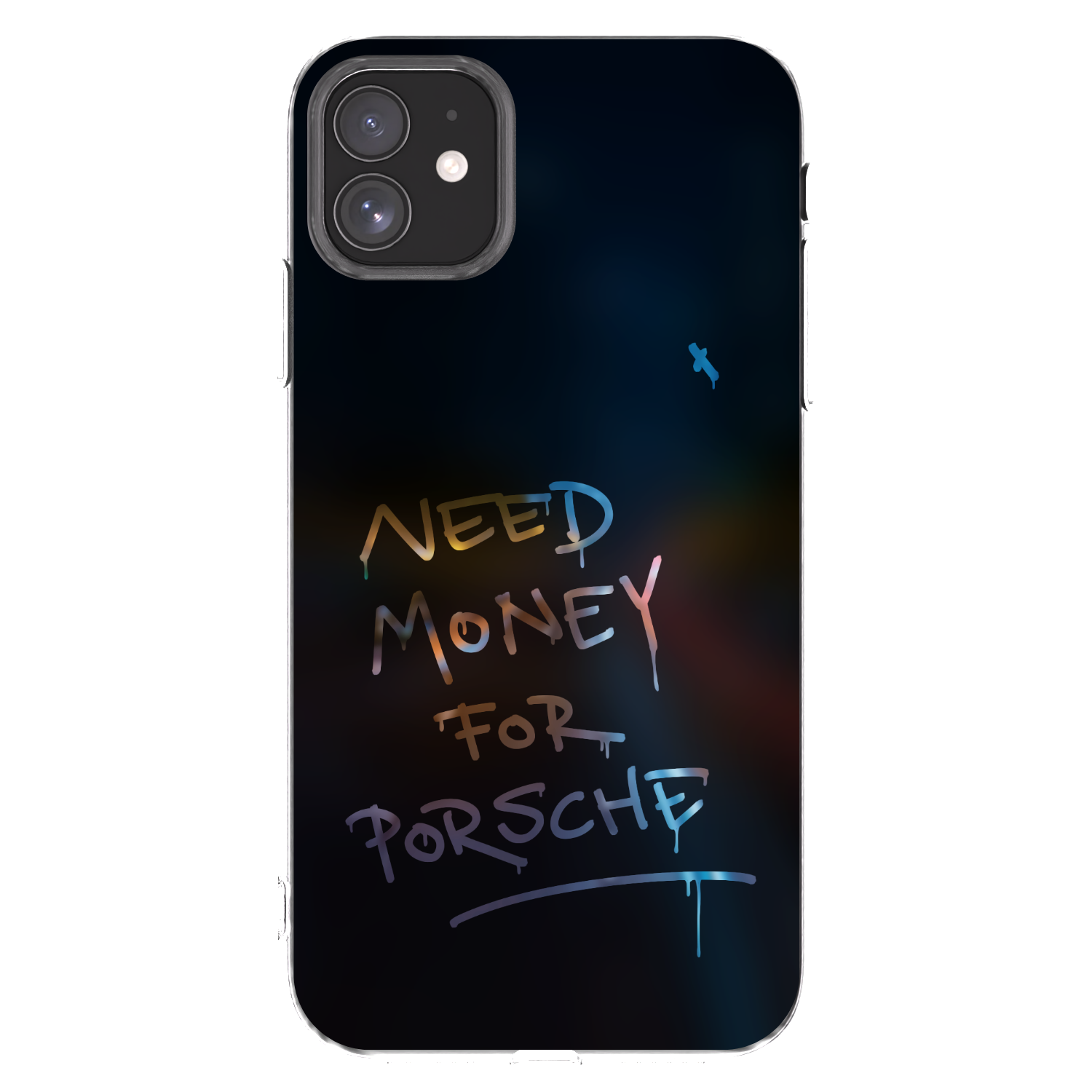 Picasee Apple iPhone 11 Hülle - Transparentes Silikon - Neon Nights