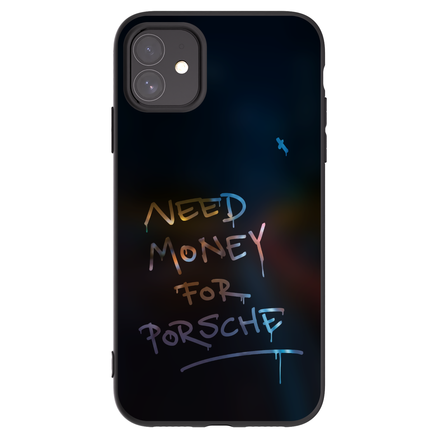 Picasee Apple iPhone 11 Hülle - Schwarzes Silikon - Neon Nights
