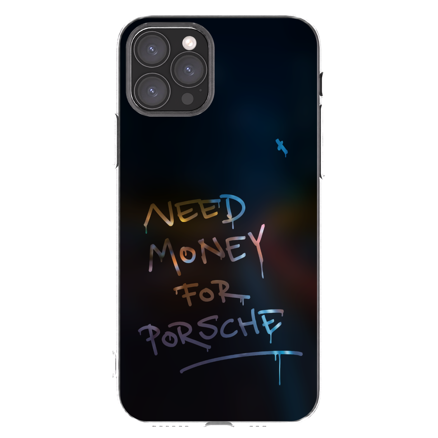 Picasee Apple iPhone 11 Pro Hülle - Transparentes Silikon - Neon Nights