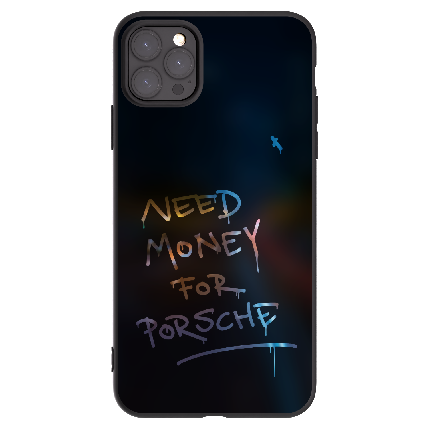 Picasee Apple iPhone 11 Pro Max Hülle - Schwarzes Silikon - Neon Nights