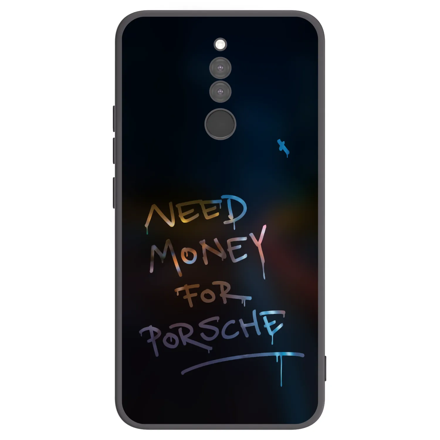 Picasee Xiaomi Redmi 8 Hülle - Schwarzes Silikon - Neon Nights