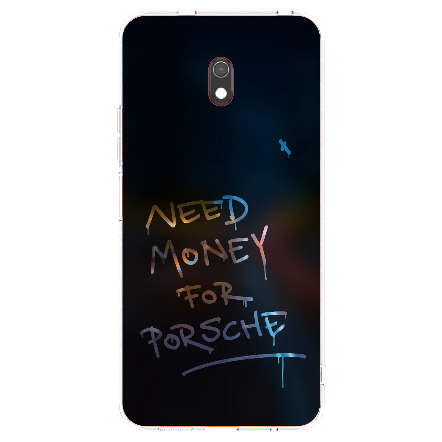 Picasee Xiaomi Redmi 8A Hülle - Transparentes Silikon - Neon Nights