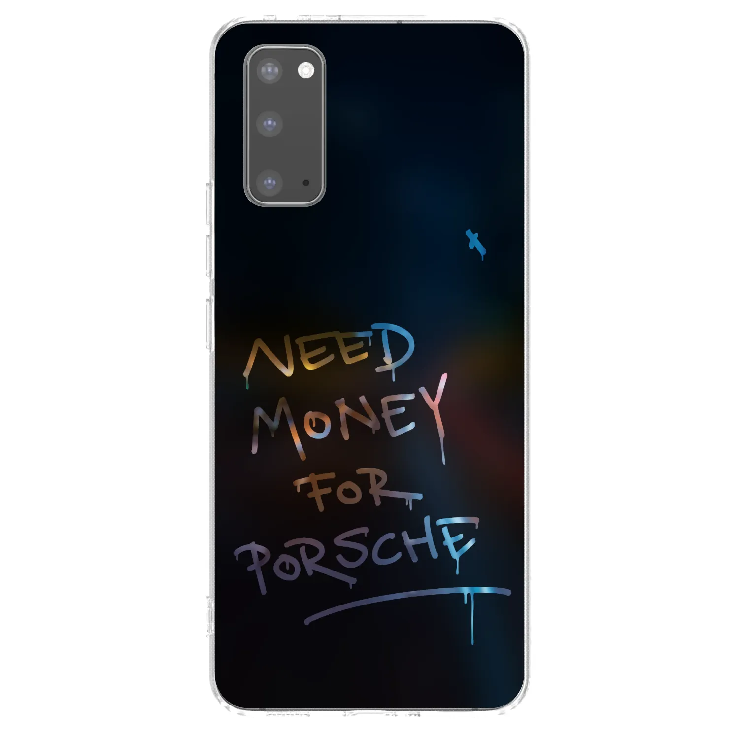 Picasee Samsung Galaxy S20 G980F Hülle - Transparentes Silikon - Neon Nights