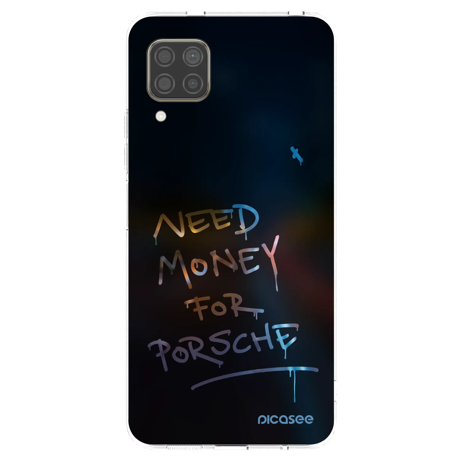 Picasee Huawei P40 Lite Hülle - Transparentes Silikon - Neon Nights