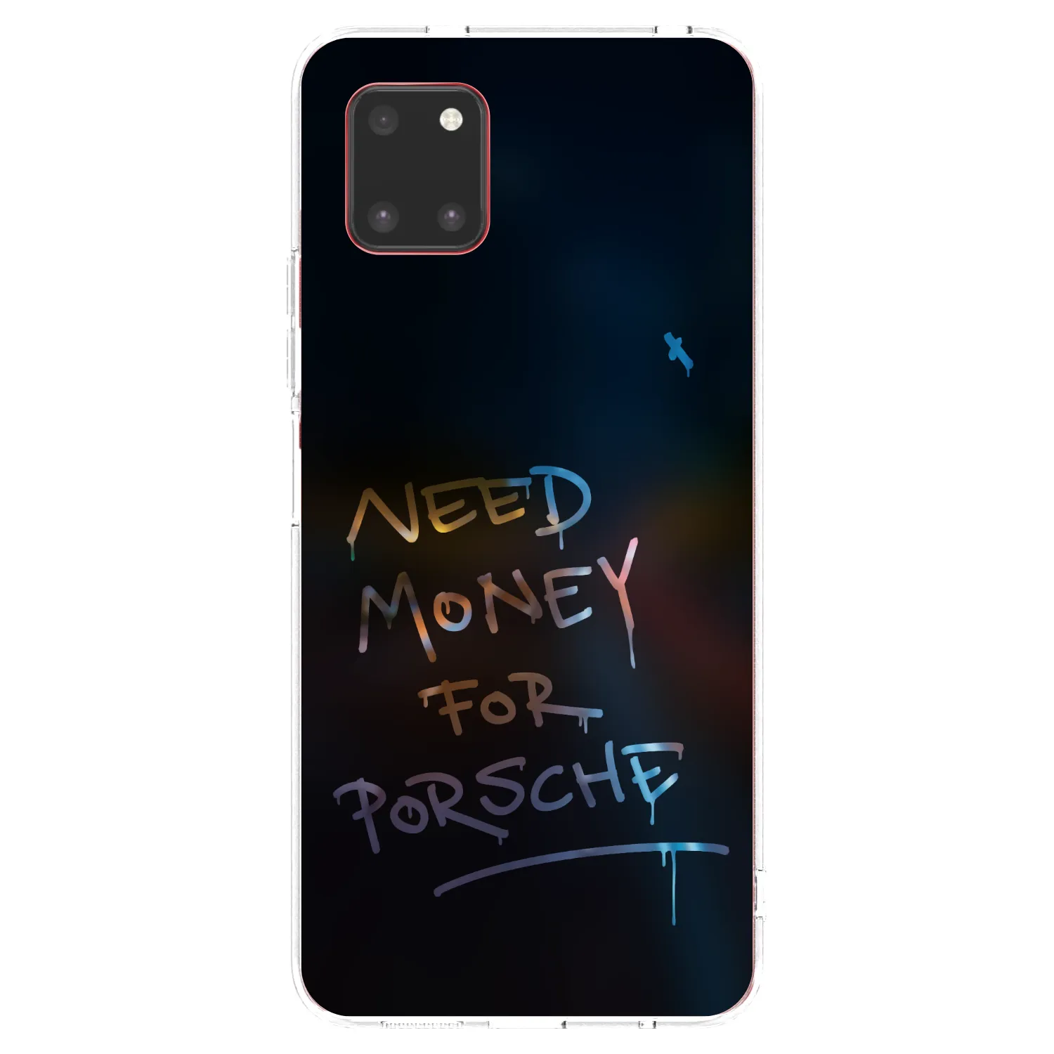 Picasee Samsung Galaxy Note 10 Lite N770F Hülle - Transparentes Silikon - Neon Nights