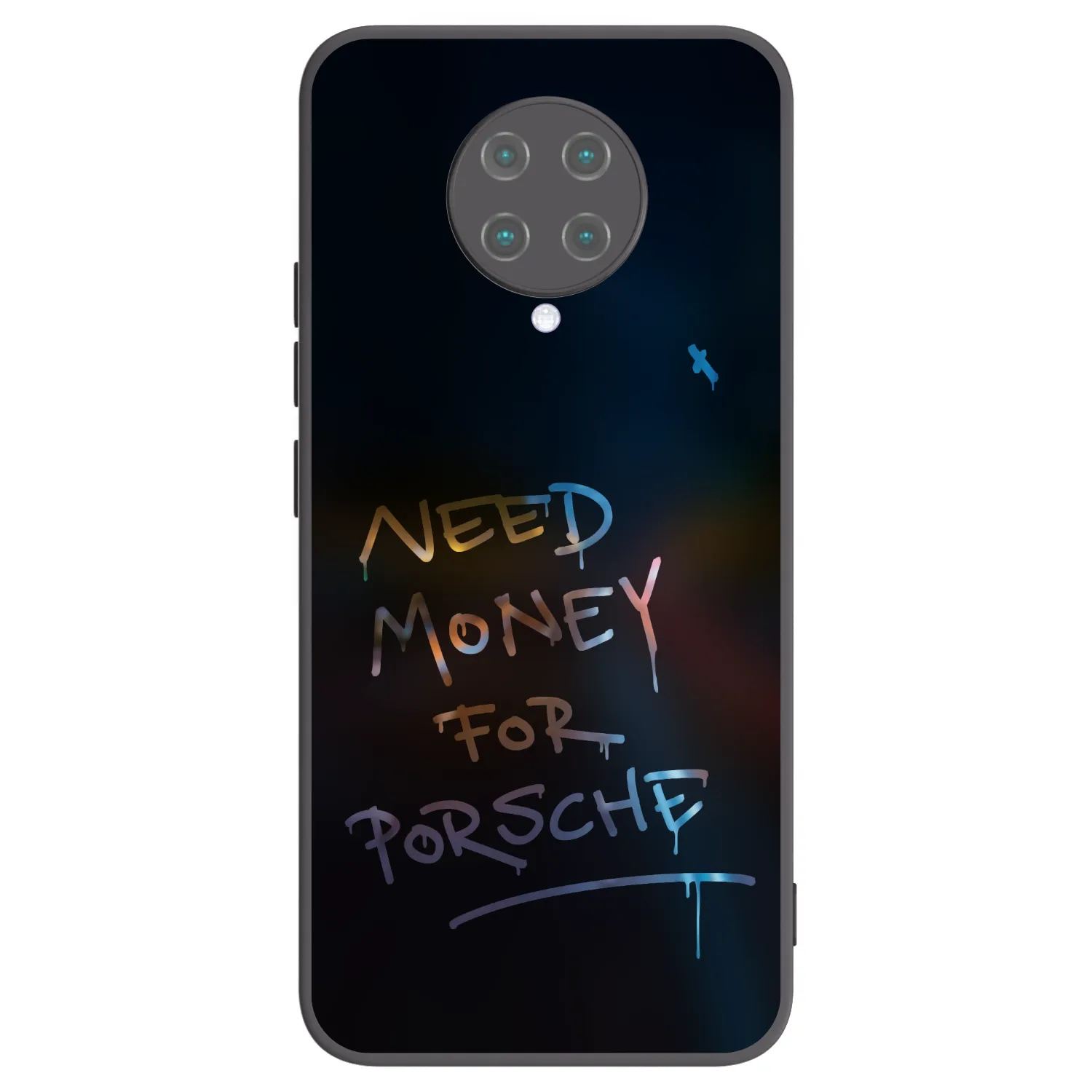 Picasee Xiaomi Poco F2 Pro Hülle - Schwarzes Silikon - Neon Nights