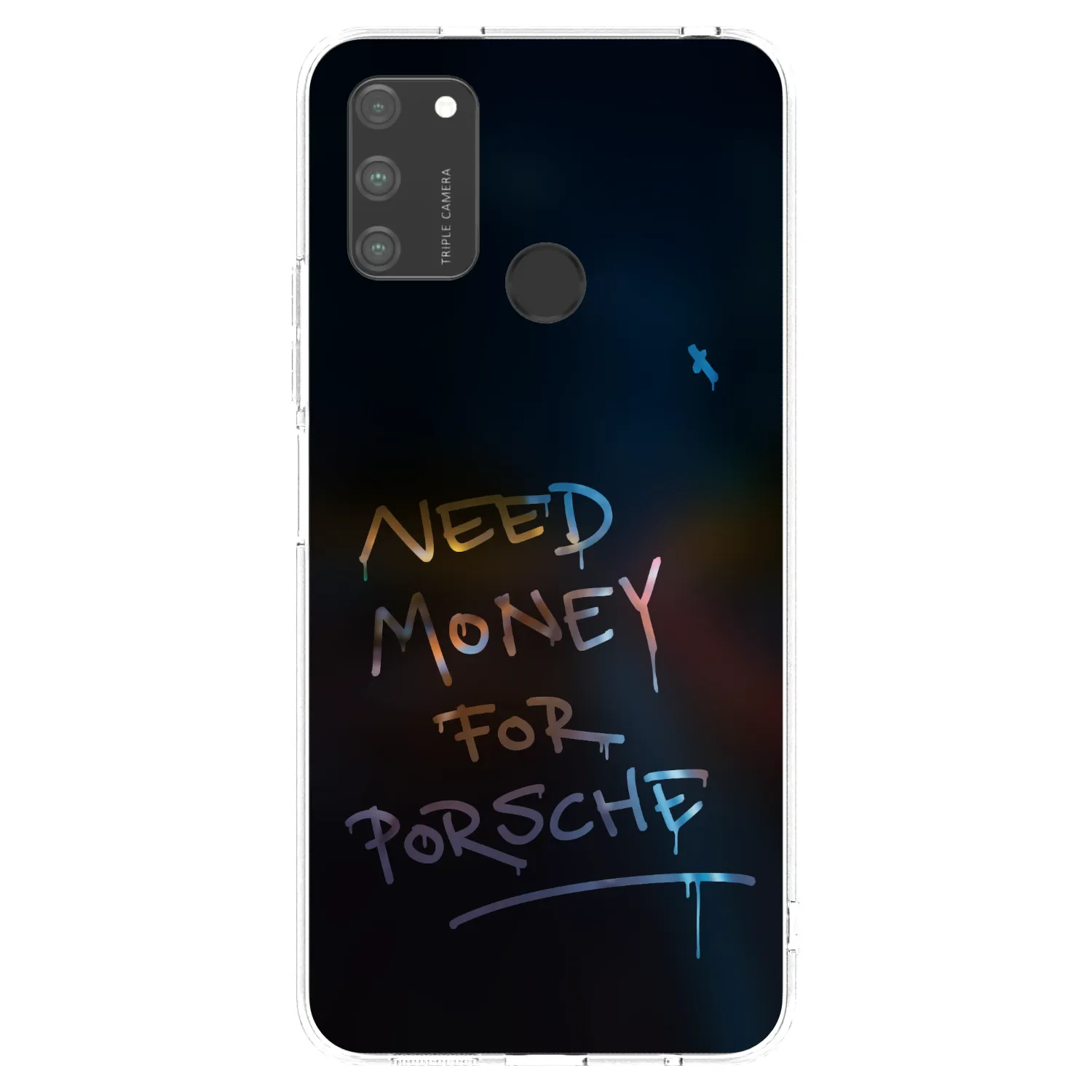Picasee Honor 9A Hülle - Transparentes Silikon - Neon Nights