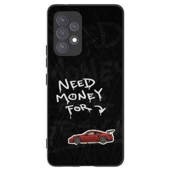 Picasee Samsung Galaxy A53 5G A536 Hülle - Schwarzes Silikon - Track Mode