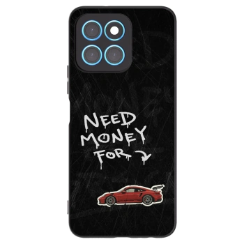 Picasee Honor X6 Hülle - Schwarzes Silikon - Track Mode