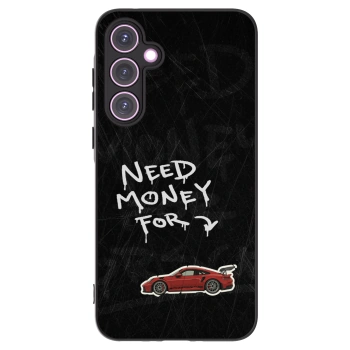 Picasee Samsung Galaxy A35 5G A356B Hülle - Schwarzes Silikon - Track Mode