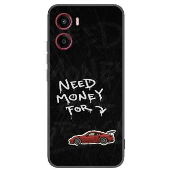 Picasee Motorola Moto G05 Hülle - Schwarzes Silikon - Track Mode