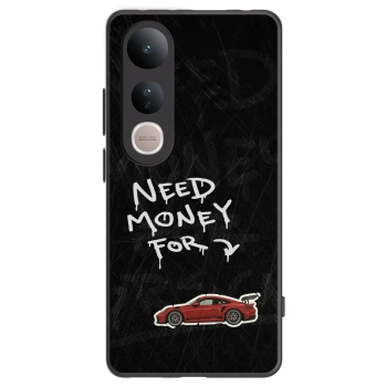 Picasee Vivo V50 Lite 5G Hülle - Schwarzes Silikon - Track Mode