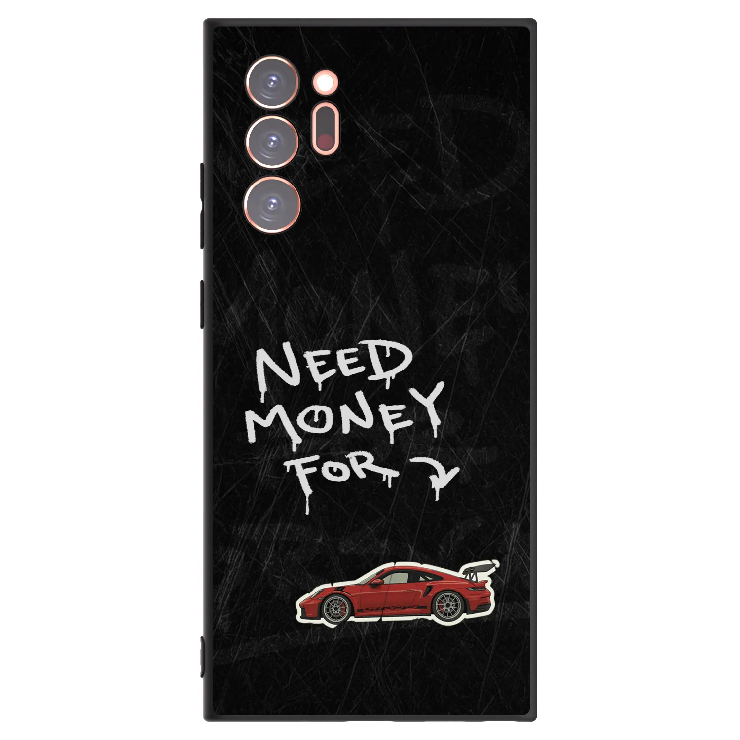 Picasee Samsung Galaxy Note 20 Ultra Hülle - Schwarzes Silikon - Track Mode