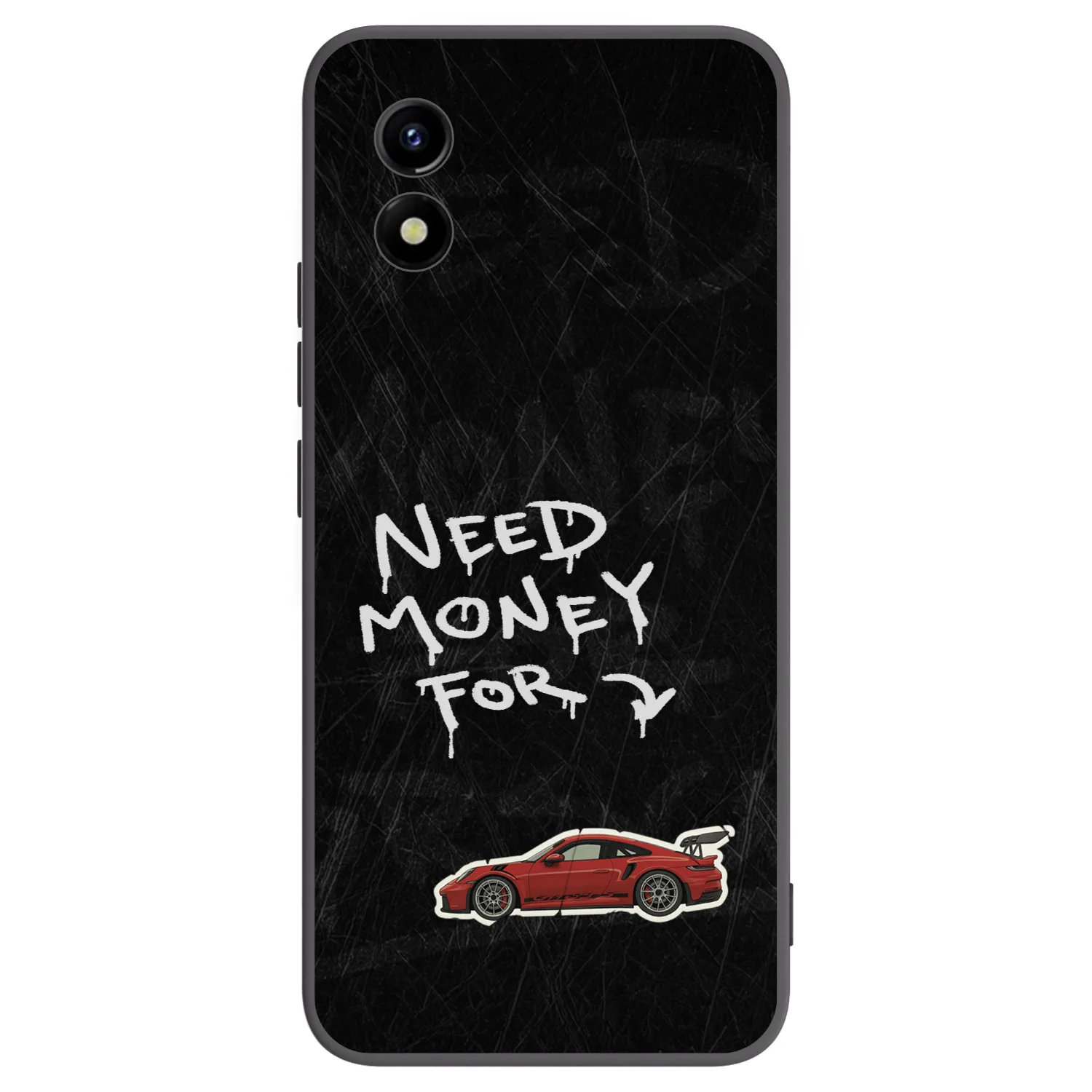 Picasee Vivo Y01 Hülle - Schwarzes Silikon - Track Mode