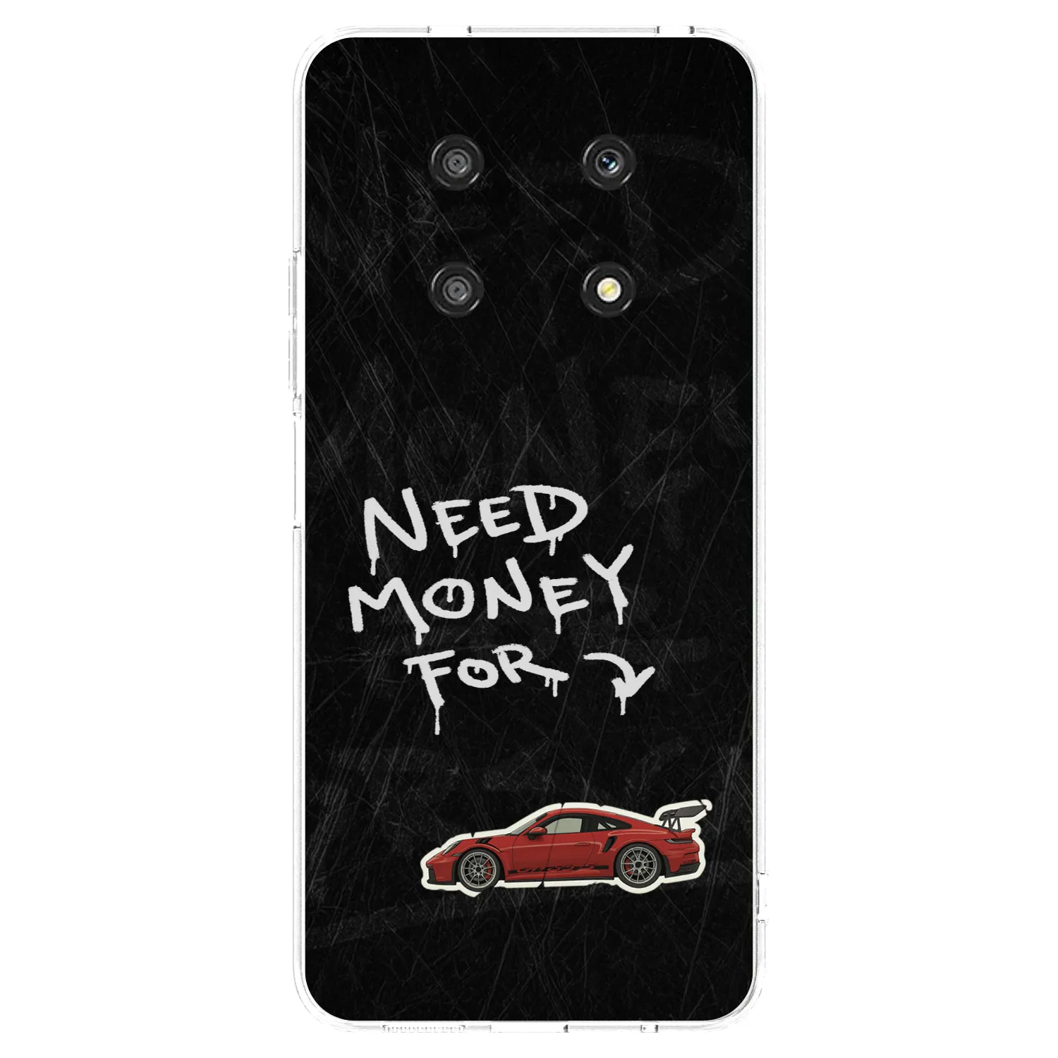 Picasee Honor Magic4 Lite 5G Hülle - Transparentes Silikon - Track Mode