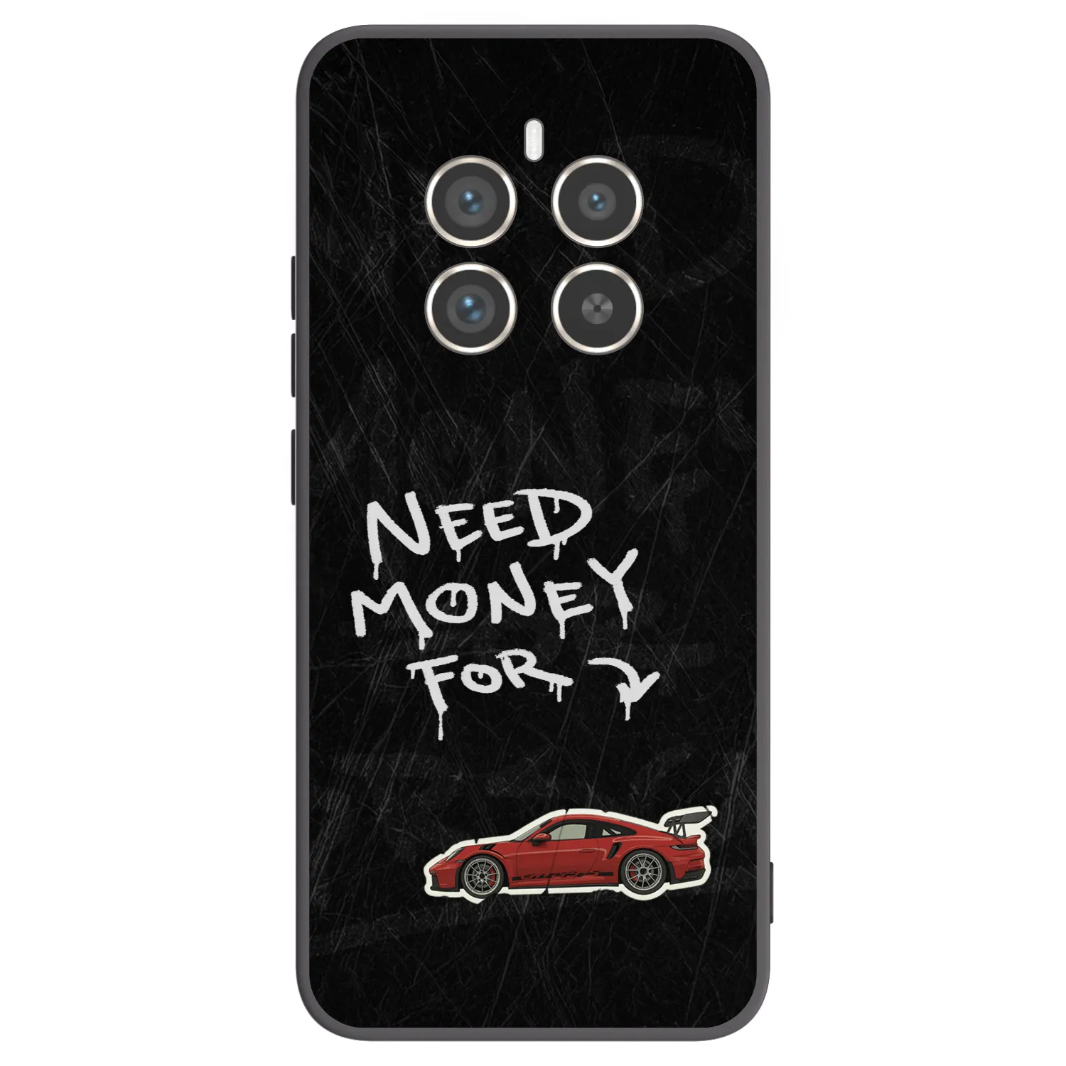 Picasee Realme 12 Pro 5G Hülle - Schwarzes Silikon - Track Mode