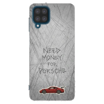 Picasee Samsung Galaxy A12 A125F Hülle - Transparentes Silikon - Garage Scratch