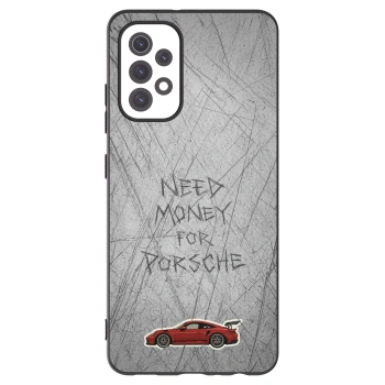 Picasee Samsung Galaxy A32 5G A326B Hülle - Schwarzes Silikon - Garage Scratch