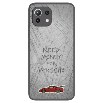 Picasee Xiaomi Mi 11 Lite Hülle - Schwarzes Silikon - Garage Scratch