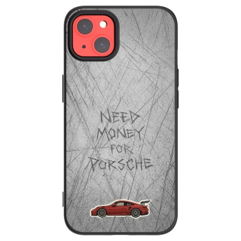 Picasee Apple iPhone 13 Hülle - Schwarzes Silikon - Garage Scratch