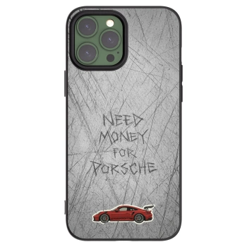 Picasee Apple iPhone 13 Pro Max Hülle - Schwarzes Silikon - Garage Scratch