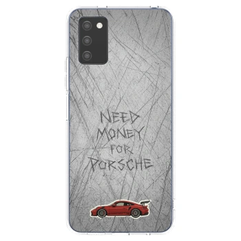 Picasee Samsung Galaxy A02s A025G Hülle - Transparentes Silikon - Garage Scratch