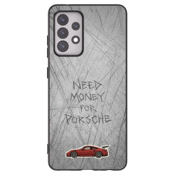 Picasee Samsung Galaxy A52s 5G A528B Hülle - Schwarzes Silikon - Garage Scratch