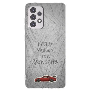 Picasee Samsung Galaxy A52s 5G A528B Hülle - Transparentes Silikon - Garage Scratch