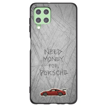 Picasee Samsung Galaxy A22 A225F 4G Hülle - Schwarzes Silikon - Garage Scratch